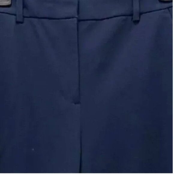 J. Crew Factory Kallie straight-leg pant Navy Blue size 2 NWOT - Picture 4 of 10